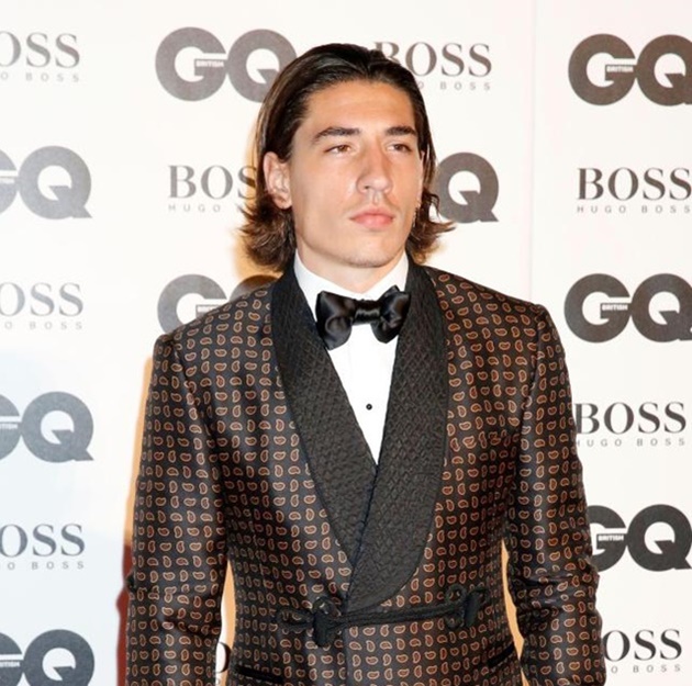 Hector Bellerin at the GQ Men of the Year Awards