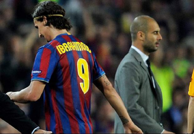Tin nhắn ẩn ý Messi gửi Pep khi Ibrahimovic chơi cho Barca