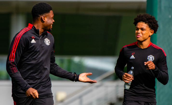 Photo) Mason Greenwood training with Anthony Elanga in Dubai