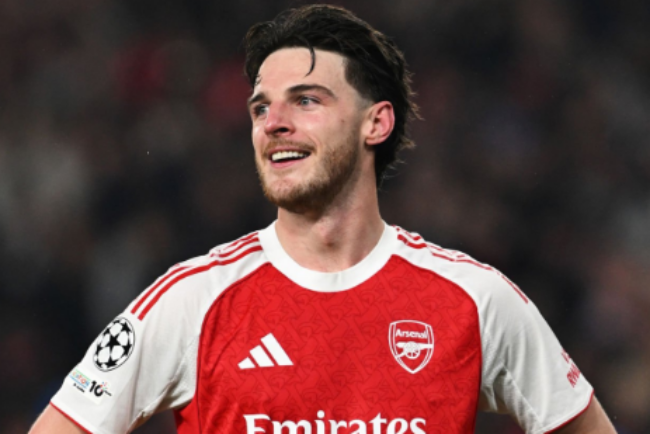 Declan Rice mô tả sự hỗn loạn ngọt ngào của Arsenal sau chiến thắng