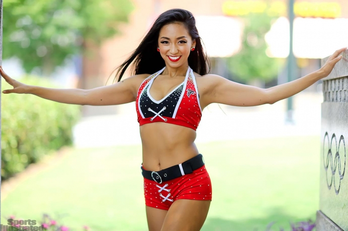 Cheerleaders asian outdoor webcam