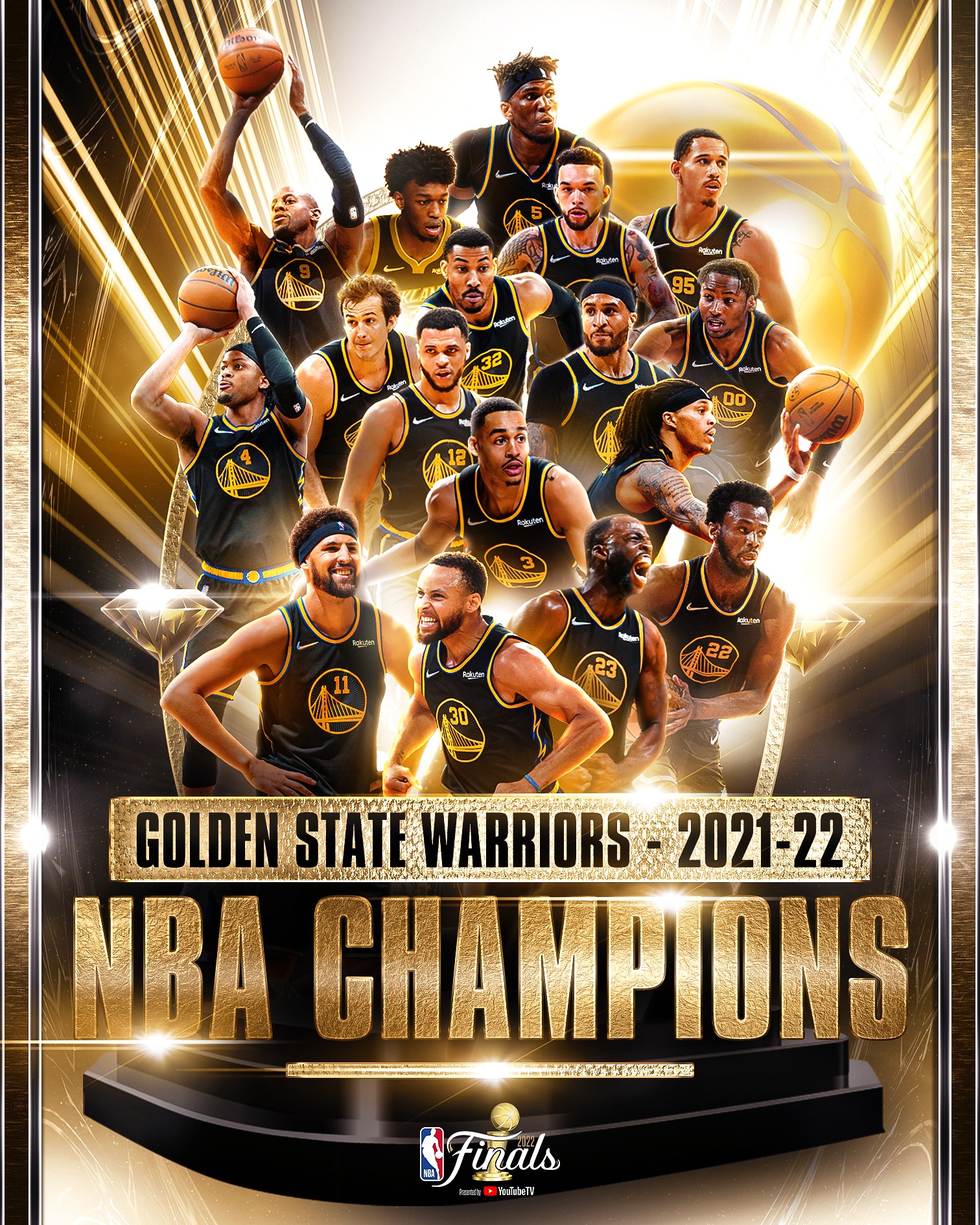 Chính Thức! Golden State Warriors Giành Chức Vô địch NBA 2021/2022