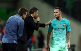 Không ghi bàn, Alcacer vẫn được Lucho tin tưởng tuyệt đối