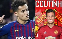 Fan Quỷ đỏ phấn khích với hình ảnh Coutinho mặc áo Man Utd