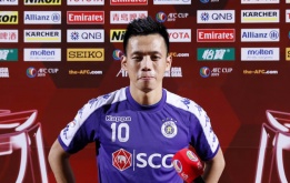 Trang chủ AFC: Văn Quyết - người hùng mang chiến thắng tặng NHM Hà Nội