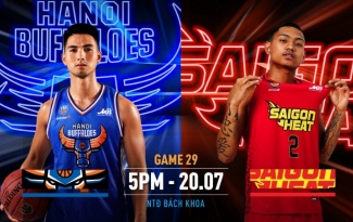 VBA 2019 Game 29: Hanoi Buffaloes vs Saigon Heat - Màn đọ tài căng thẳng