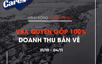 Chính thức! VBA công bố chương trình 'Hành động vì miền Trung'