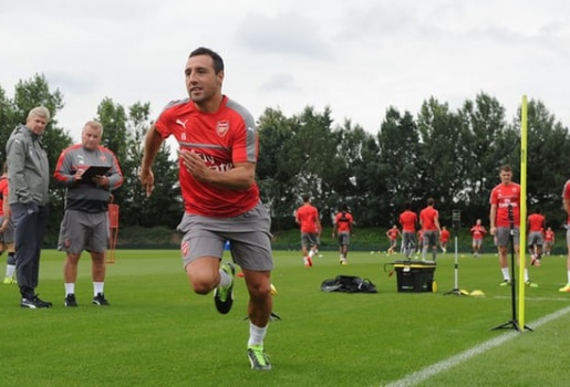 Lực lượng Arsenal: Hy vọng Santi Cazorla