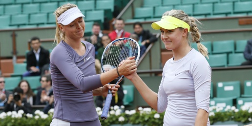 o-EUGENIE-BOUCHARD-MARIA-SHARAPOVA-facebook