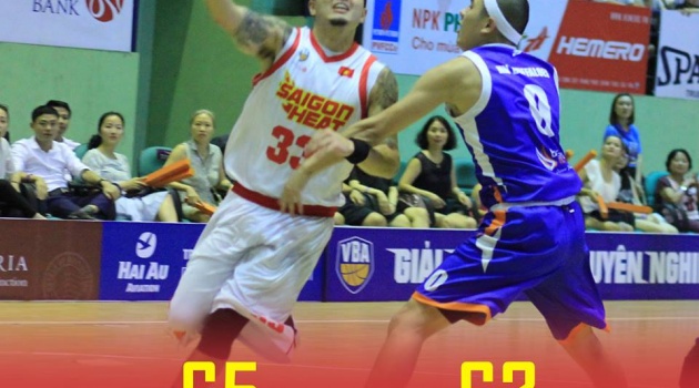 Saigon Heat thắng kịch tính Hanoi Buffaloes ở 2 giây cuối cùng