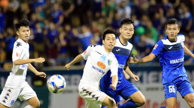 Than Quảng Ninh 4-4 Hà Nội T&T (Chung kết lượt đi Cup Quốc gia 2016)