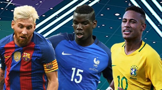 Đội hình đắt giá nhất thế giới không có tên Ronaldo