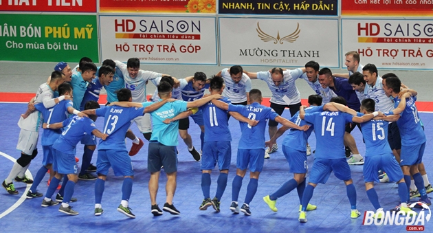 Thái Sơn Nam hoà nghẹt thở Sanatech Khánh Hoà để lên ngôi vô địch