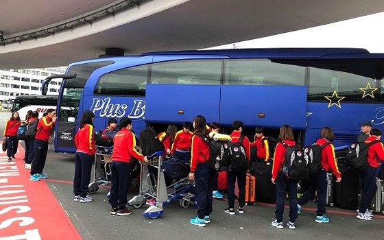 ĐT Nữ Việt Nam đầy tự tin đến Jordan tham dự VCK Asian Cup 2018