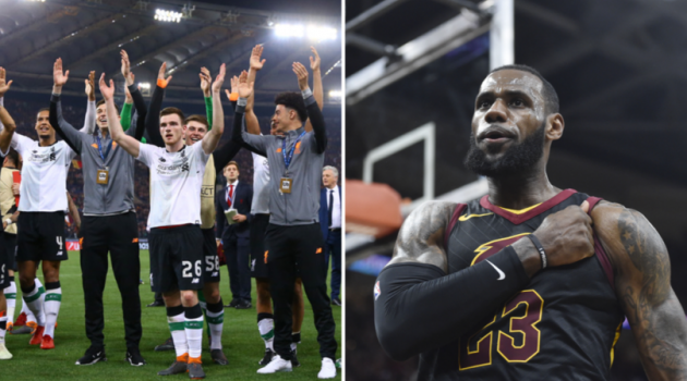 King LeBron kiếm lời hàng chục triệu đô nhờ Liverpool vào chung kết Champions League
