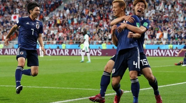 Honda làm nên lịch sử với bàn thắng thứ 4 cho Nhật Bản tại World Cup 2018