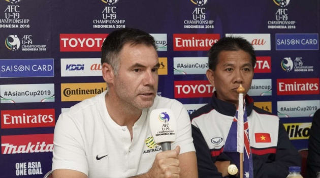 HLV U19 Australia đánh giá cao bóng đá trẻ Việt Nam