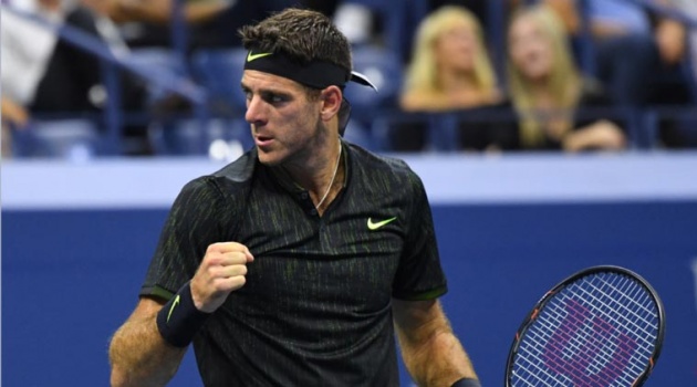 Del Potro lần đầu tiên sau ba năm lọt vào tứ kết Grand Slam