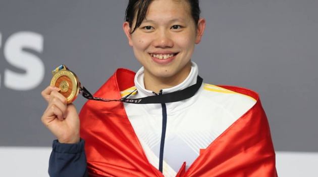Ánh Viên giành HCV 200m ngửa, phá kỷ lục SEA Games