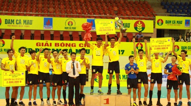 Nam TP HCM vô địch Siêu cúp bóng chuyền 2017