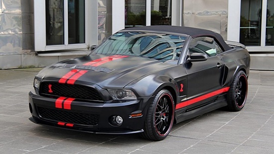 Shelby GT 500 Super Venom tông xuyệt tông qua bàn tay của Anderson Germany
