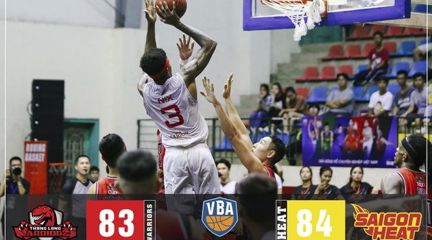 Ngược dòng gay cấn, Saigon Heat chặn đứng chuỗi bất bại của Thang Long Warriors