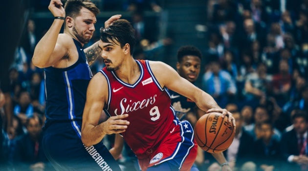 Chùm ảnh: Chiến thắng ấn tượng của Philadelphia 76ers trên đất Thượng Hải