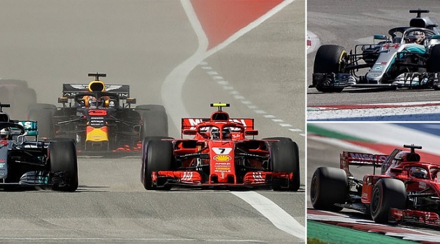 Raikkonen thắng chặng đua nước Mỹ, Hamilton vẫn phải chờ đến Mexico để vô địch