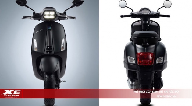 Piaggio ra mắt bộ đôi phiên bản đặc biệt Vespa Sprint Notte và GTS Notte