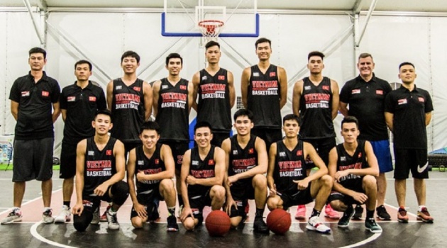 Dàn cầu thủ U20 tài năng của bóng rổ Việt Nam đã sẵn sàng tham dự giải giao hữu FIBA
