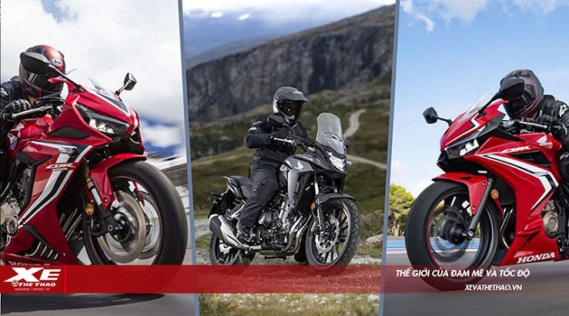 Biker Việt Nam tiếp tục chào đón phiên bản mới CBR650R & CB500X cùng mẫu xe hoàn toàn mới CBR500R