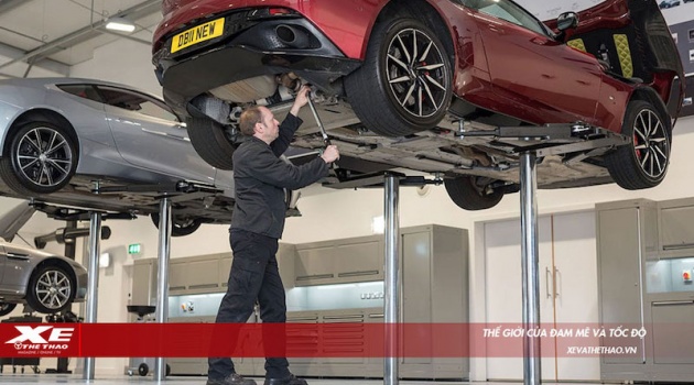 Chuyên gia kỹ thuật Aston Martin toàn cầu kiểm tra và tư vấn xe Aston Martin tại Việt Nam