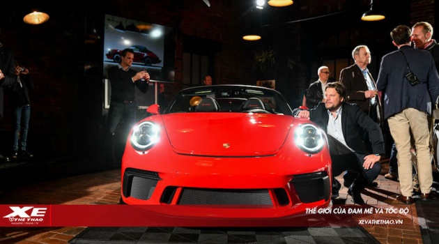 Đại lý Porsche châu Âu chính thức nhận cọc 911 Speedster 2019, chốt giá từ 7 tỷ đồng tại Đức