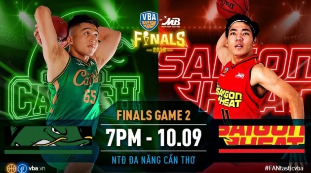 VBA Finals Game 2 - Cantho Catfish vs Saigon Heat: Cuộc đấu bản lề