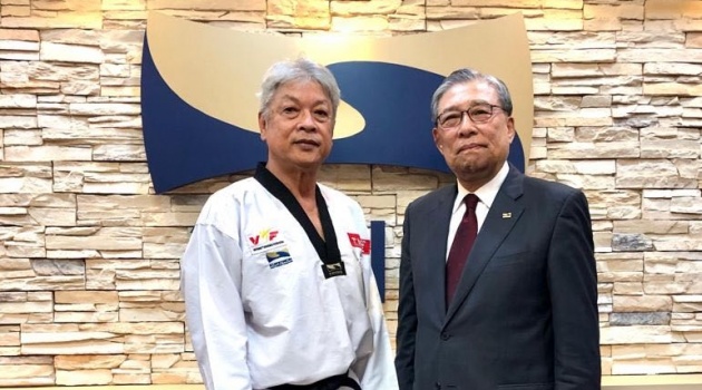 Chủ tịch VTF đạt 9 đẳng Viện Hàn lâm Taekwondo thế giới