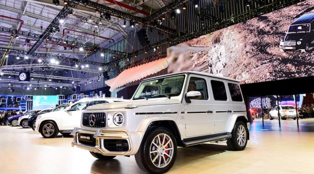 VMS 2019: Chiêm ngưỡng ‘Vua off-road’ AMG G 63 – tâm điểm hơn chục tỷ tại gian hàng Mercedes-Benz
