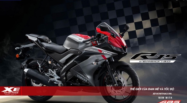 Yamaha bổ sung phanh ABS cho cả 2 bánh trên R15 V3.0 mới