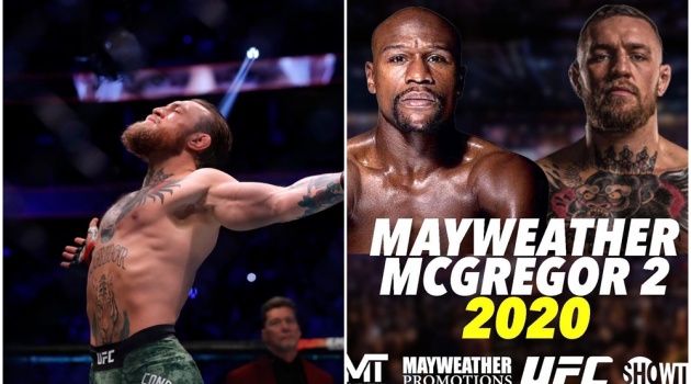 Conor McGregor KO đối thủ trong 40 giây, Floyd Mayweather đăng ngay poster tái đấu