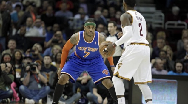 Kyrie Irving ra đi: Knicks dùng Carmelo Anthony đổi với CAVs