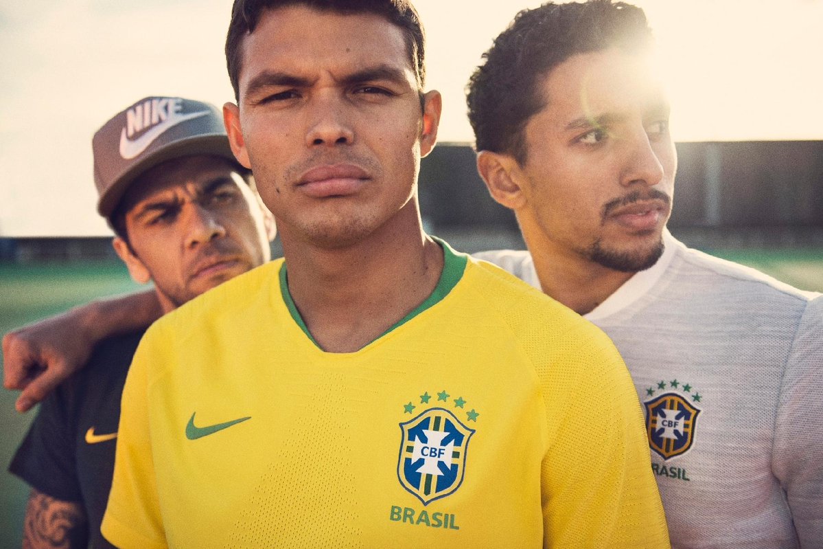 Brazil Tung Áo Đấu Đẹp Như Mơ Cho World Cup 2018