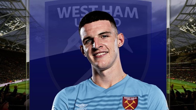 Declan Rice và quá trình vươn tầm thành tiền vệ hàng đầu Premier League