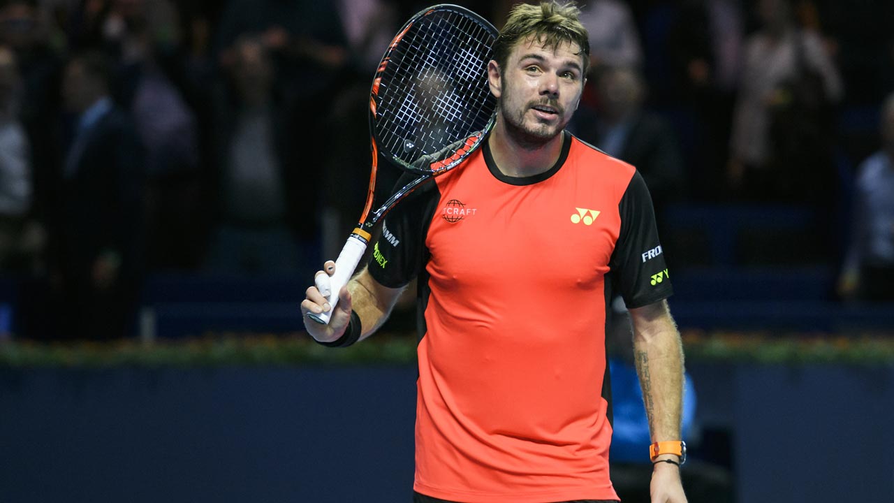 Switzerlands-Stan-Wawrinka-reacts-after-winning-the-Swiss-Indoors-tennis-tournament-on-October-25-2016-in-Basel.-FABRICE-COFFRINI-_-AFP