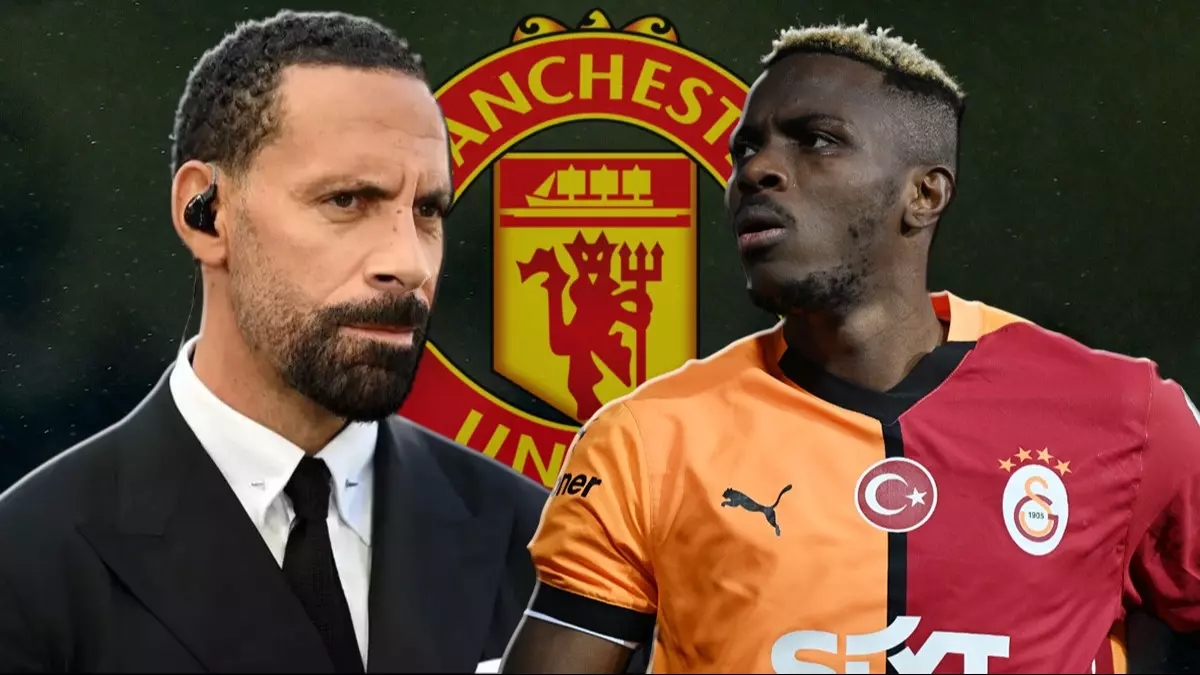Rio Ferdinand Victor Osimhen Man United 01