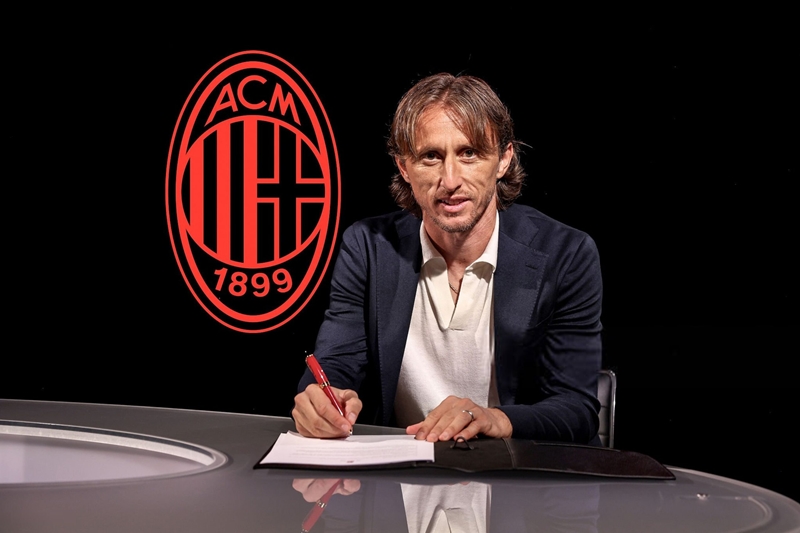 Luka Modric AC Milan 01