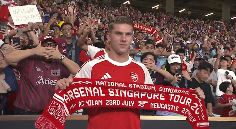 Viktor Gyokeres Arsenal 11