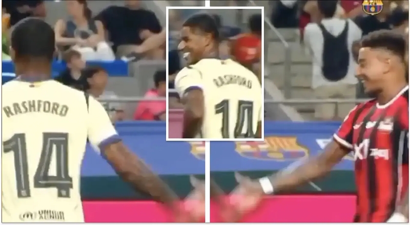 Marcus Rashford Barca 10