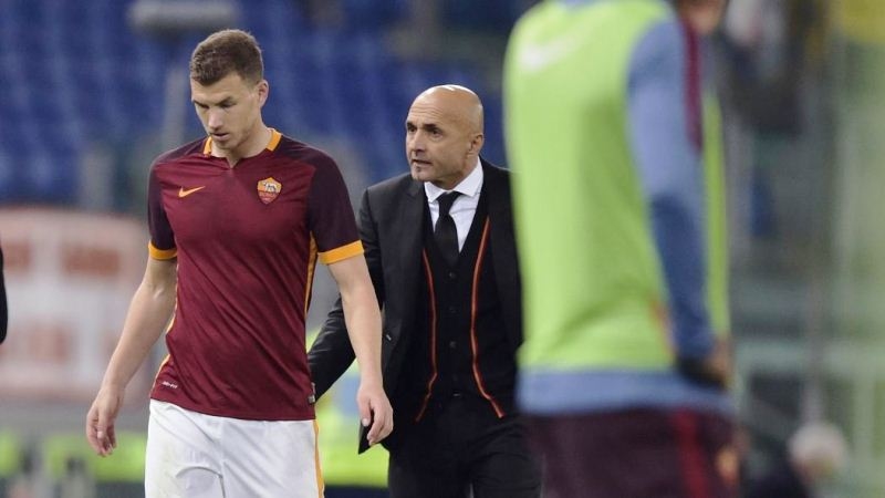 Edin Dzeko Luciano Spalletti 01