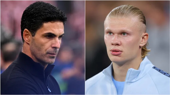Erling Haaland Mikel Arteta 01