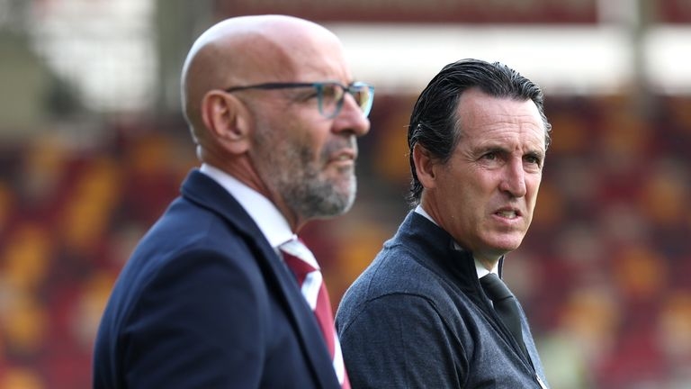 Monchi Unai Emery Aston Villa 01