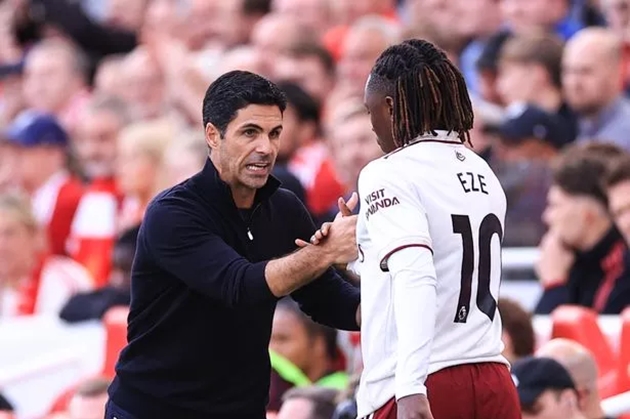 Eberechi Eze Mikel arteta 01
